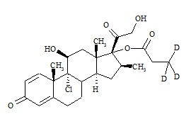 Beclomethasone-17-monopropionate-d<sub>3</sub>