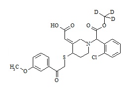trans-Clopidogrel-MP derivative-d<sub>3</sub>