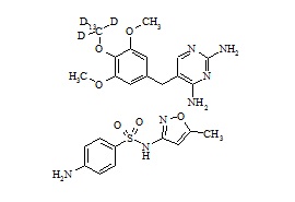 Cotrimoxazole-<sup>13</sup>C,d<sub>3</sub>