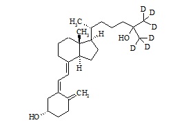 25-hydroxycholecalciferol-d<sub>6</sub>