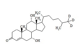 7a,12a-Dihydroxycholest-4-en-3-one-d<sub>3</sub>