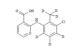 Clonixin-d<sub>6</sub>