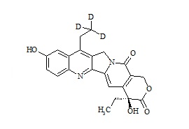 7-Ethyl-10-hydroxy camptothecin-d<sub>3</sub>
