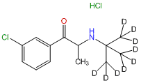Bupropion-d<sub>9</sub> hydrochloride