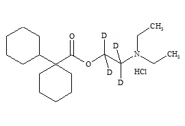 Dicycloverine-d<sub>4</sub> HCl