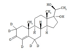 20-alfa-Dhydrodydrogesterone-d5
