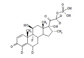 Dexamethasone 21-phosphate-d4