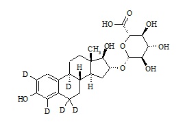 Estriol 16-α-(beta-D-Glucuronide)-d<sub>5</sub>