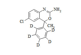 N-Desethyl Etifoxine-d5