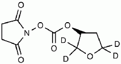 Carbonic Acid 2,5-dioxo-pyrrolidin-1-yl Ester Tetrahydro-furan-d<sub>4</sub>-3-yl Ester