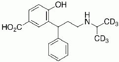 rac 5-Carboxy Desisopropyl Tolterodine-d<sub>6</sub>