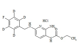 Acetylated flupirtine-d<sub>4</sub>