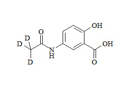 N-Acetyl-d3 Mesalamine