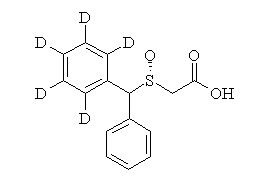(R)-Modafinil-d<sub>5</sub> acid