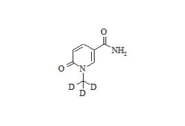 N-Methyl-2-pyridone-5-carboxamide-d3 (Nedifloramide-d3)