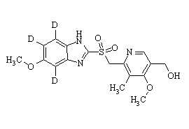 5-Hydroxy omeprazole-d<sub>3</sub> sulfone