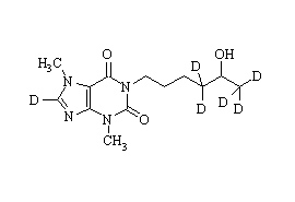 Hydroxy Pentoxifylline-d6