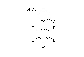 Pirfenidone-d5 (5-Methyl-N-Phenyl-2-1H-Pyridone-d5)
