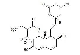 Pravastatin Lactone-d3