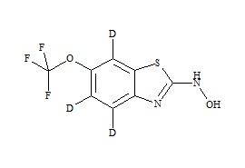 N-Hydroxy Riluzole-d3
