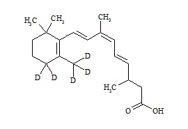 9-cis-13,14-Dihydro retinoic acid-d<sub>5</sub>