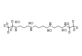 N(1),N(12)-Diethylspermine-d10 4HCl