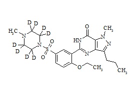 N-Desmethyl sildenafil-d8