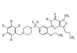 Benzyl sildenafil-d<sub>5</sub>