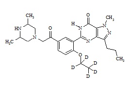 Dimethylacetildenafil-d5