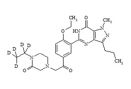 Oxohongdenafil-d5