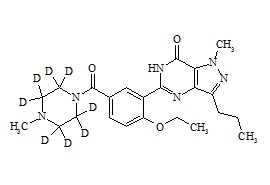 Desmethyl Carbodenafil-d8
