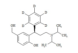 (R)-5-Hydroxymethyl Tolterodine-d5