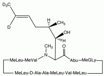 Cyclosporin A-d<sub>4</sub>