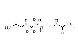 N1-Acetyl triethylenetetramine-D4