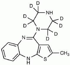 N-Demethyl Olanzapine-d<sub>8</sub>