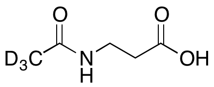 N-Acetyl- β-alanine-d<sub>3</sub>