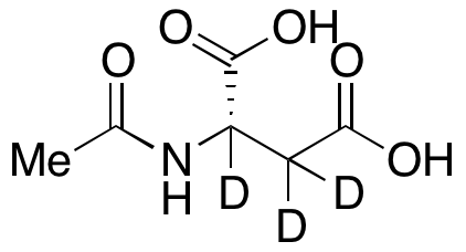 N-Acetyl-L-aspartic acid-2,3,3-d<sub>3</sub>