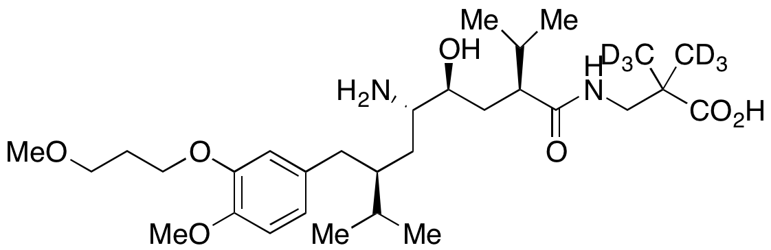 Aliskiren-d<sub>6</sub> carboxylic acid