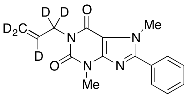 1-Allyl-3,7-dimethyl-8-phenylxanthine-d<sub>5</sub>
