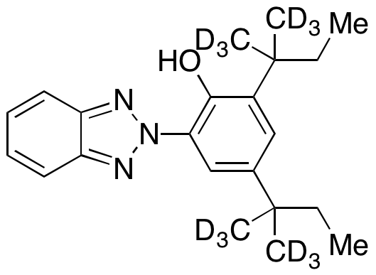 2-(2H-Benzotriazol-2-yl)-4,6-di-tert-pentylphenol-d<sub>12</sub>