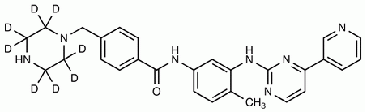 N-Desmethyl Imatinib-d<sub>8</sub>