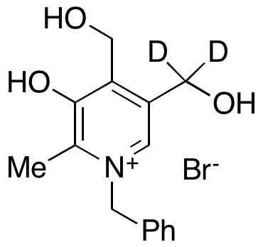 1-Benzyl-3-hydroxy-4,5-bis(hydroxymethyl)-2-methylpyridin-1-ium-d<sub>2</sub> Bromide