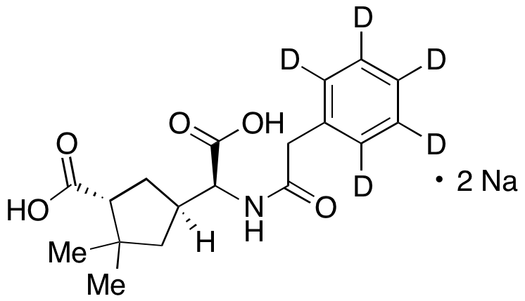 5R,6R-Benzylpenicilloate-d<sub>5</sub> disodium salt