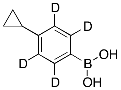 4-Cyclopropylphenylboronic Acid-d<sub>4</sub>