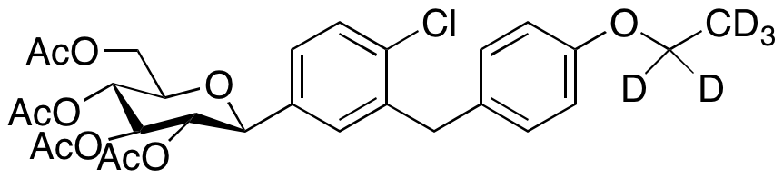 Dapagliflozin-d<sub>5</sub> Tetraacetate