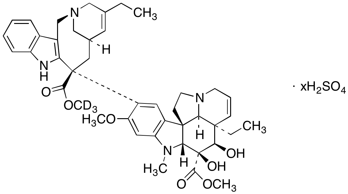Deacetyl Vinorelbine-d<sub>3</sub> Sulfate salt