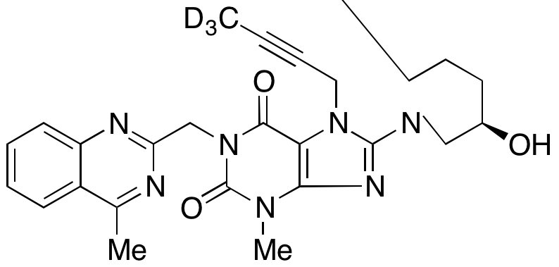 3-Deamino 3-Hydroxy Linagliptin-d<sub>3</sub>
