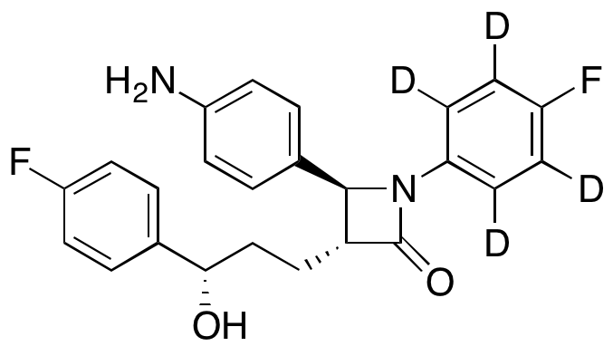 4-Dehydroxy-4-amino Ezetimibe-d<sub>4</sub>