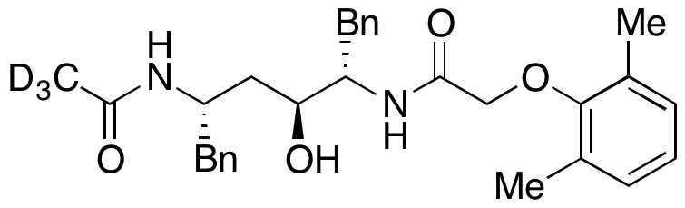 N2-Des(L-valinyl) N2-Acetyl Lopinavir-d<sub>3</sub>
