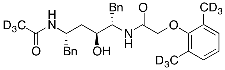 N2-Des(L-valinyl) N2-Acetyl Lopinavir-d<sub>9</sub>